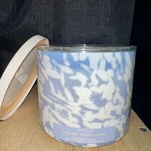 CARAMEL FRAPPUCCINO 3-Wick Candle Bath & Body Works/White Barn BBW NWT